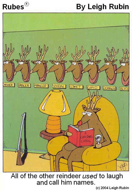 Image result for all of the other reindeer used to laugh and call him names