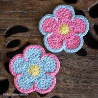 two flower coasters