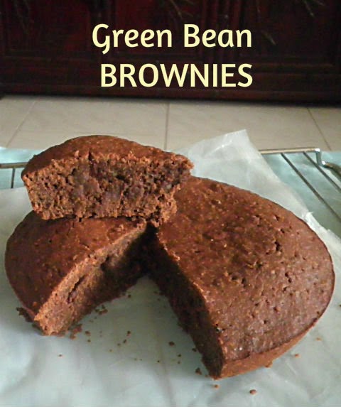 Gluten Free Green Bean Brownies