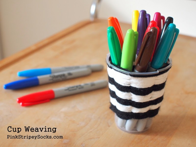 how to do cup weaving