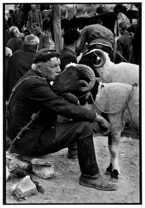 jada111:“ Crete. 1967. Shepherd at market.”A Greek Portfolio” © Costa … | 2014”