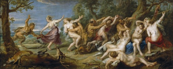 Diana y sus ninfas sorprendidas por satiros1638-1640. Rubens-739550
