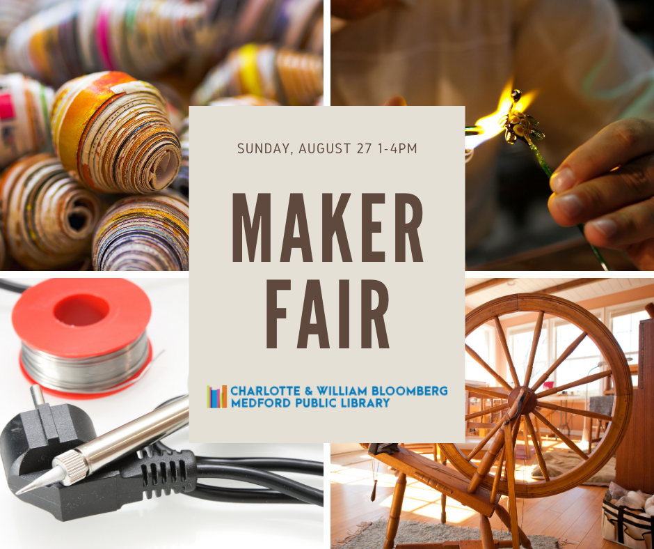 MPL Maker Fair, Sunday August 27 1-4 pm