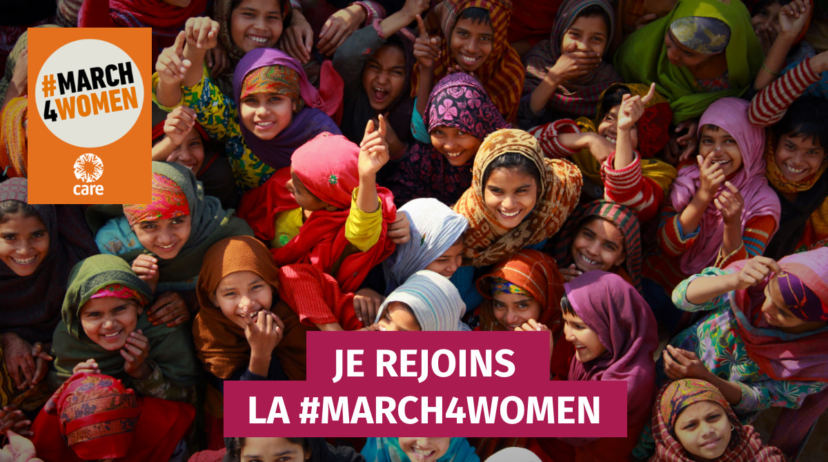 Je rejoins la #March4Women 