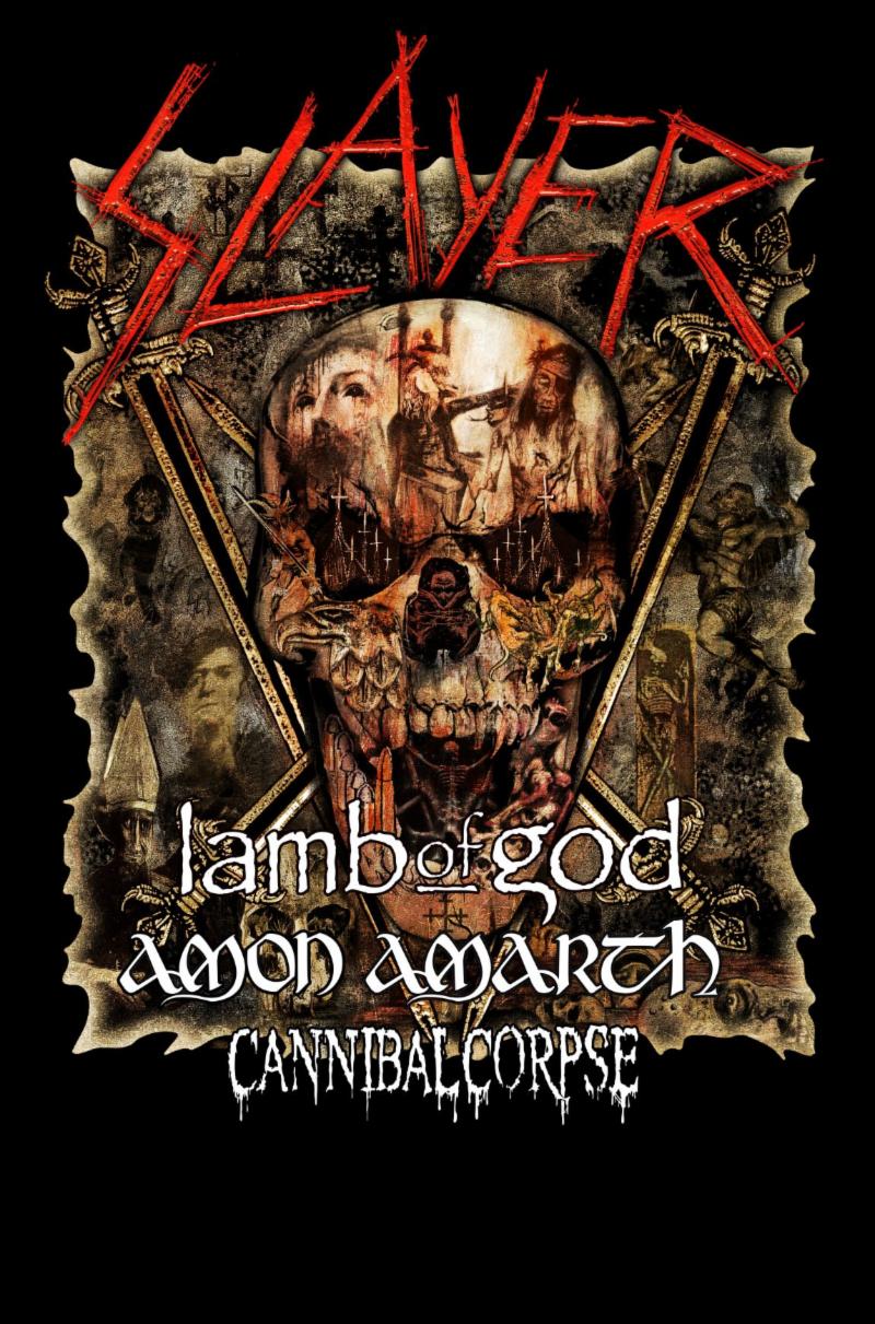 AMON AMARTH Announces North American Tour Dates With Slayer, Lamb Of God, And Cannibal Corpse