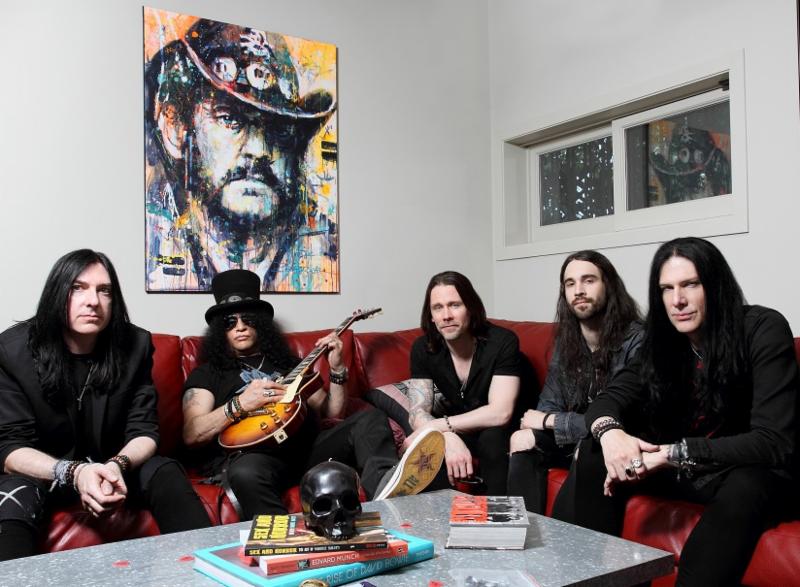 Watch Slash Ft. Myles Kennedy & The Conspirators On Jimmy Kimmel Live! Tomorrow (Wed. Sept. 12, 11:35P ET/PT); New Album 'LIVING THE DREAM' Out Sept. 21