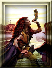 Woman Shofar AWIS July 2012