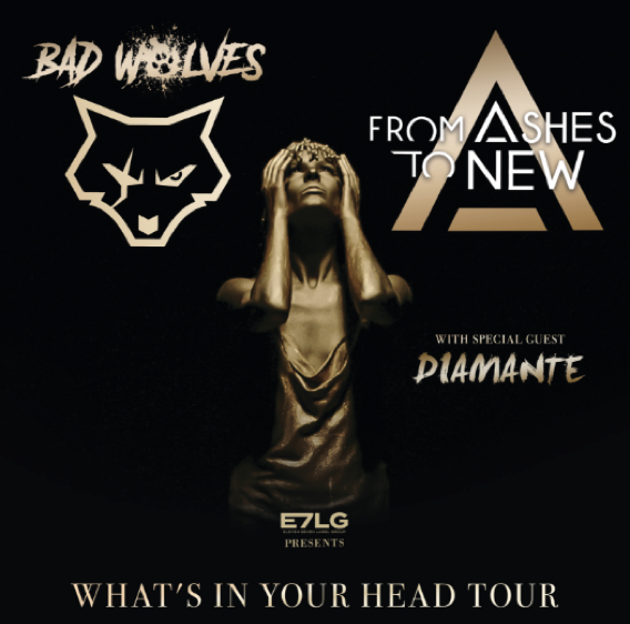 Bad Wolves + Diamante Drop Surprise Duet "Hear Me Now", On Tour with From Ashes to New This Summer, Tickets On Sale Now