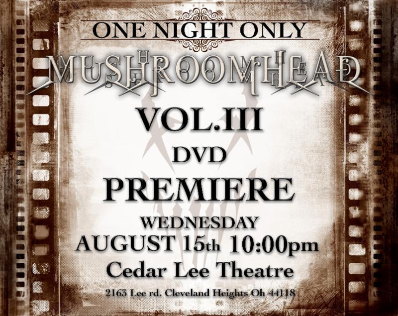 MUSHROOMHEAD Announces Official DVD Premiere Event and In-Store Signing in Cleveland, Ohio