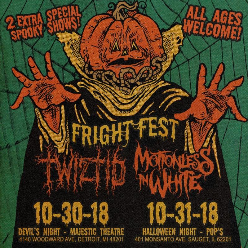 TWIZTID & Motionless In White Announce Co-Headline Halloween Shows