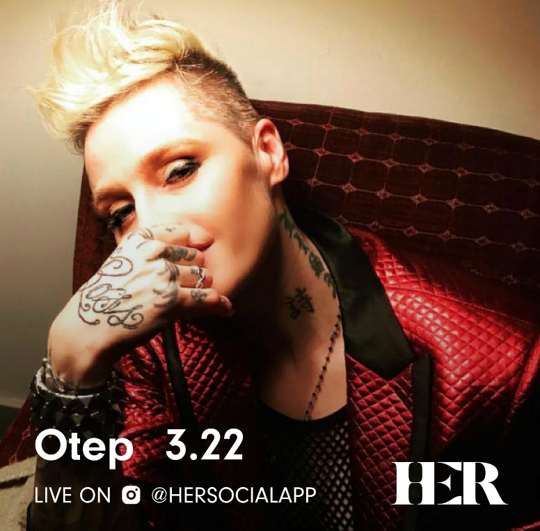 Activist-Artist OTEP Takes Over the HER Instagram Today