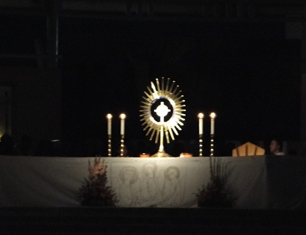 Adoration at St. James Medjugorje 2010