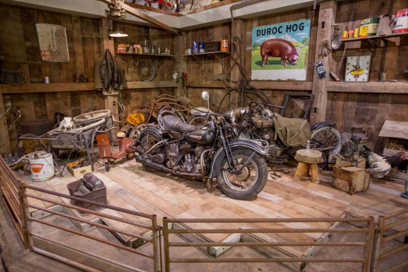BARN FIND_ Rusty_ Dusty and Crusty motorcycles and parts_ what might live in a barn near you_ Come see what we have found and displayed.