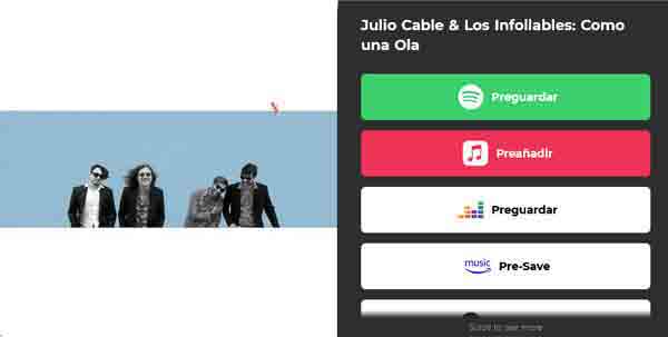 enlaces "Como Una Ola" de JULIO CABLE