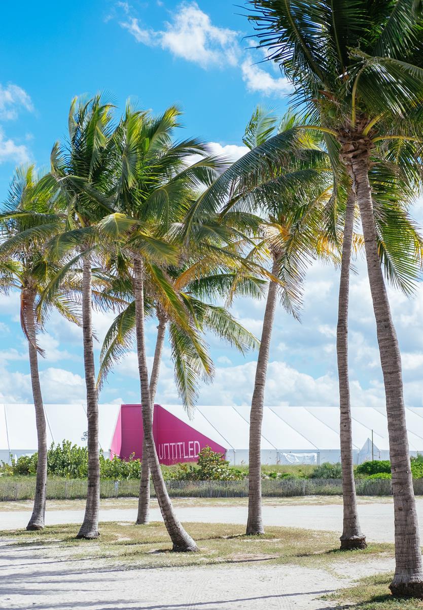UNTITLED, ART tent in Miami Beach