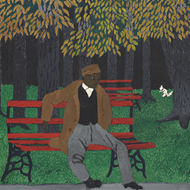 The Park Bench, by Horace Pippin