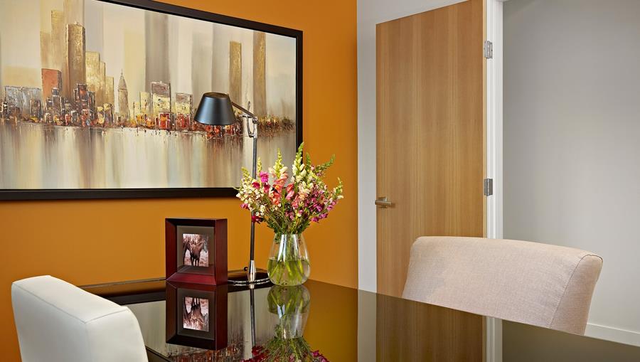 Distinctive paint colours are a simple but powerful way to help people with cognitive issues know where they are and what the room is for, according to a U of A researcher working with a local homebuilder to design "forever homes" for people who want to age in place. (Photo: Effect Home Builders)