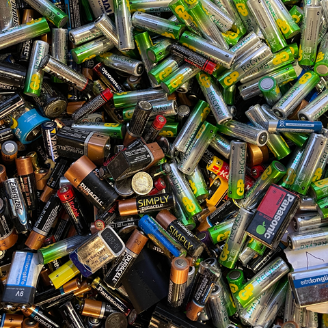 Recycle your used batteries with B-Cycle