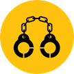 Icon of handcuffs