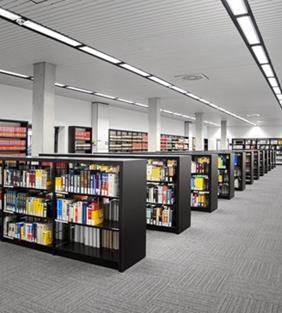 Coloured Shelving