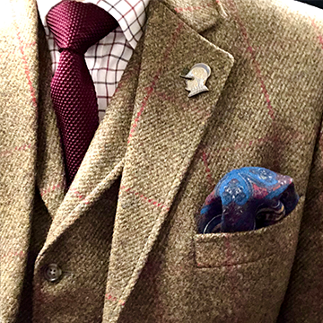 Dirk Breiding wearing Armor pin