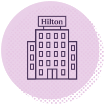 Hilton Hotel Icon