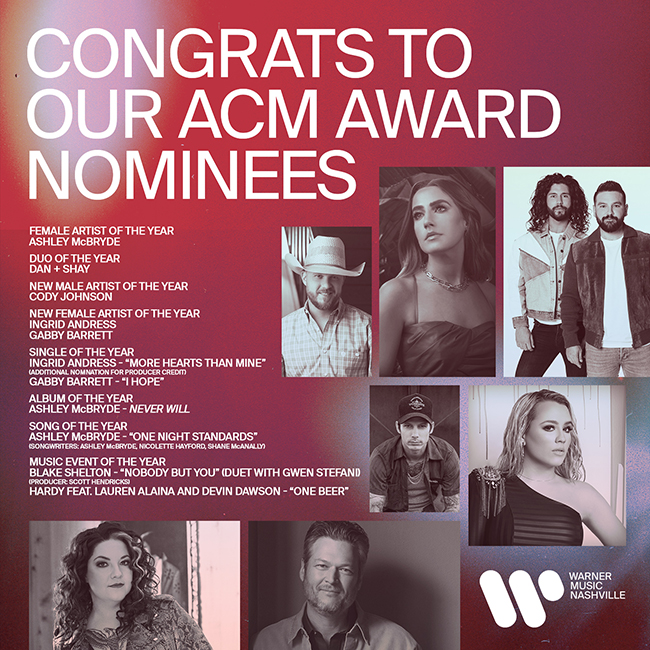 Nashville ACM Nominations