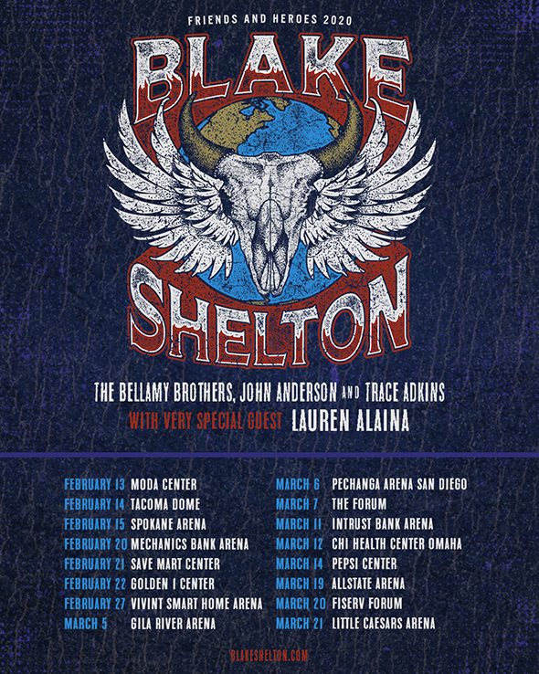 Blake Shelton - Tour Admat