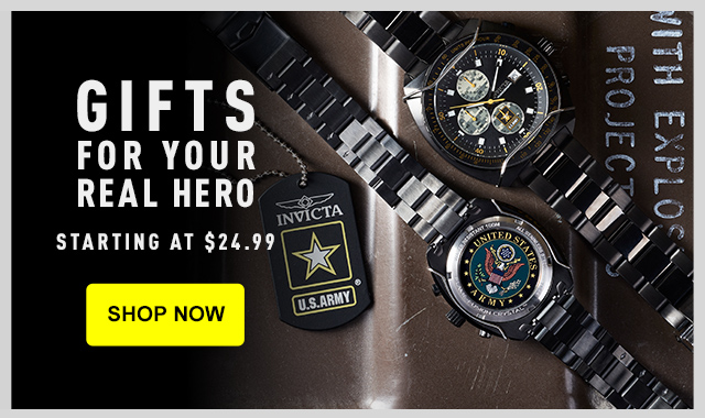 Invicta Gifts For You Real  Hero Starting at $39.99