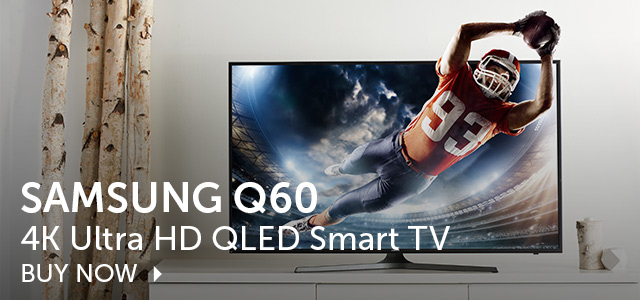 487-578 Samsung Q60 4K Ultra HD QLED Smart TV with Voice Remote & 2-Year Warranty