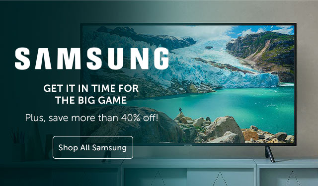 Samsung - GET IT IN TIME FOR THE BIG GAME Plus, save more than 40% off! - 483-917  Samsung RU7100 Series 4K Ultra HD PurColor HDR Smart LED TV w/ 2-Year Warranty