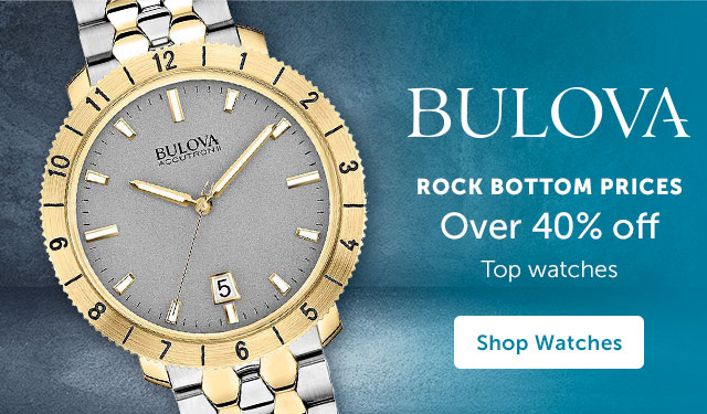 ROCK BOTTOM PRICES, TOP WATCHES Over 40% off. - #660-401 Bulova Men's 42mm Accutron II Date
