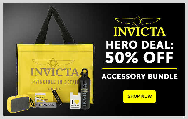 HERO DEAL- 50% Invicta Accessory Bundle