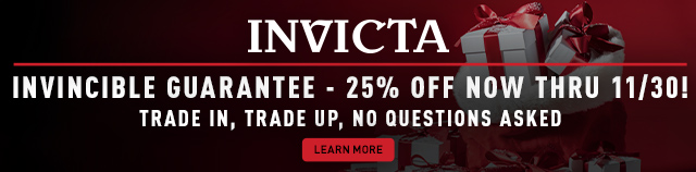 Invincible Guarantee - 25% OFF now thru 11/30!