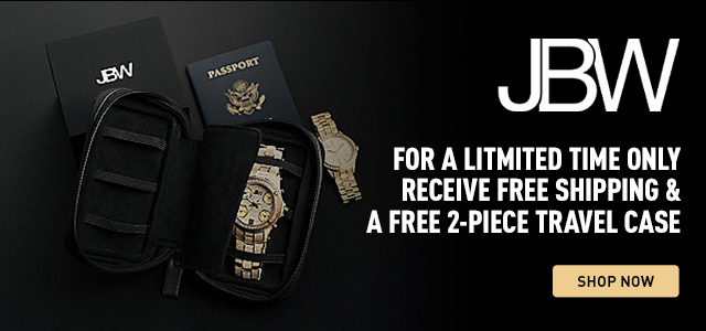 JBW FOR A LIMITED TIME RECEIVE FREE SHIPPING & A FREE 2-PIECE TRAVEL CASE - Ft. 662-090