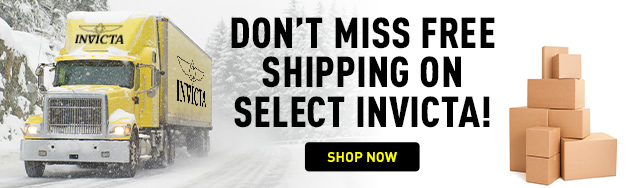 Invicta Free Shipping On Select Orders