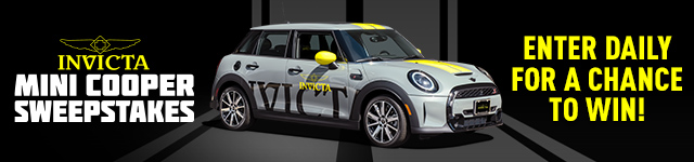 Invicta Mini Cooper Sweepstakes Enter Daily for Your Chance to Win!