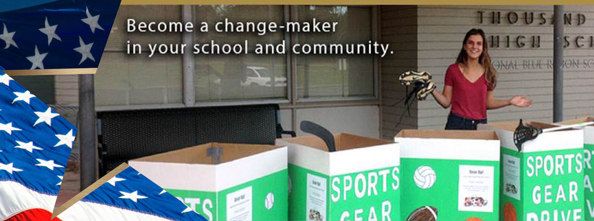 Become a change-maker in your school and community.