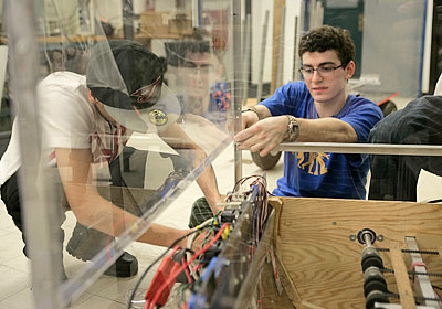 At Work on the Robot