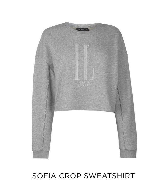 Il-Sarto Sofia Crop Sweatshirt