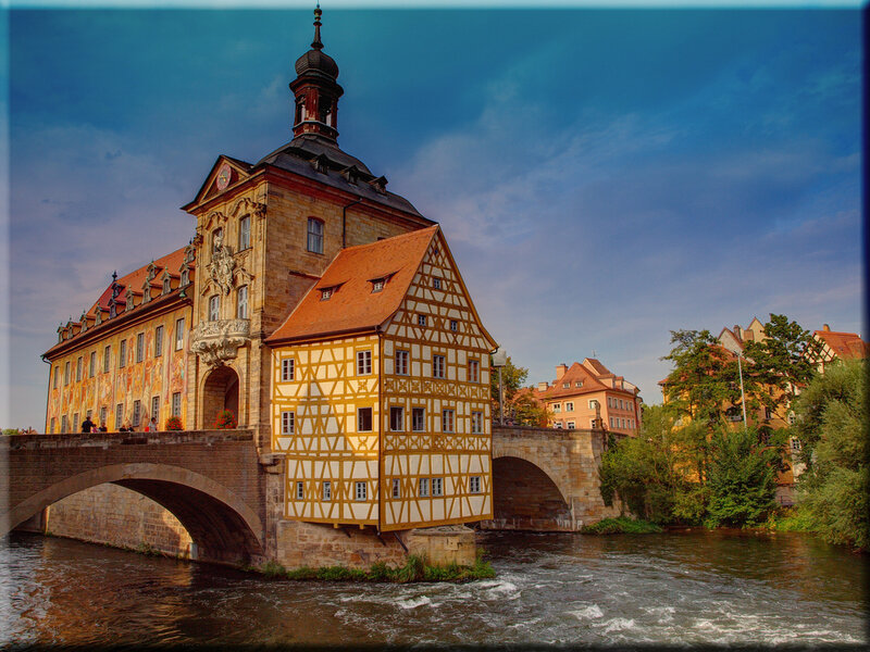 Das Alte Rathaus in Bamberg Das Alte Rathaus in Bamberg