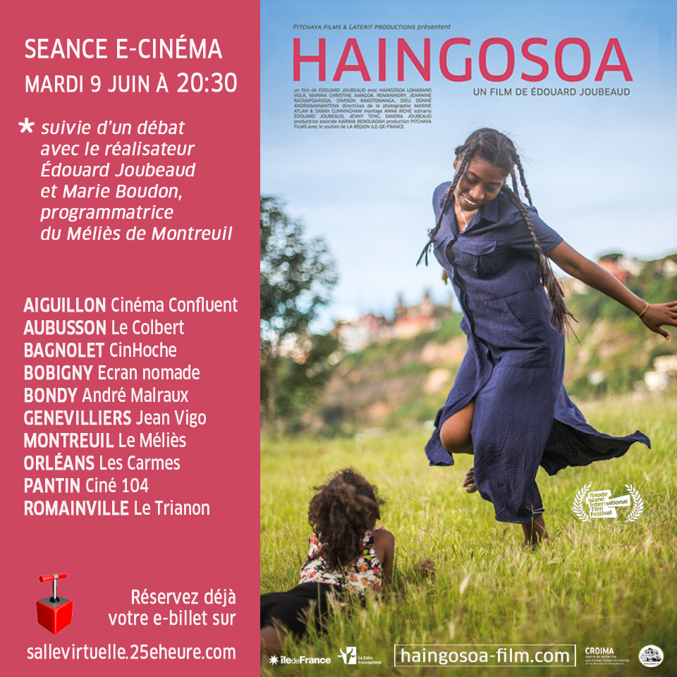 réserver son billet pour HAINGOSOA en e-cinéma