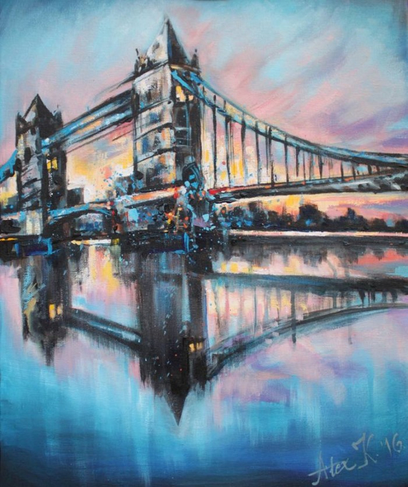 alt="Сербская художница Aleksandra Kuzmanovic Montresor"