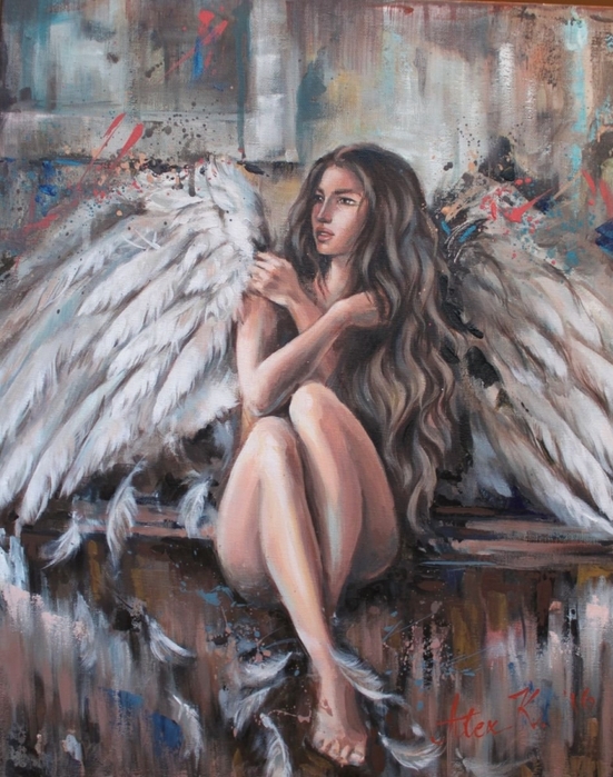 alt="Сербская художница Aleksandra Kuzmanovic Montresor"