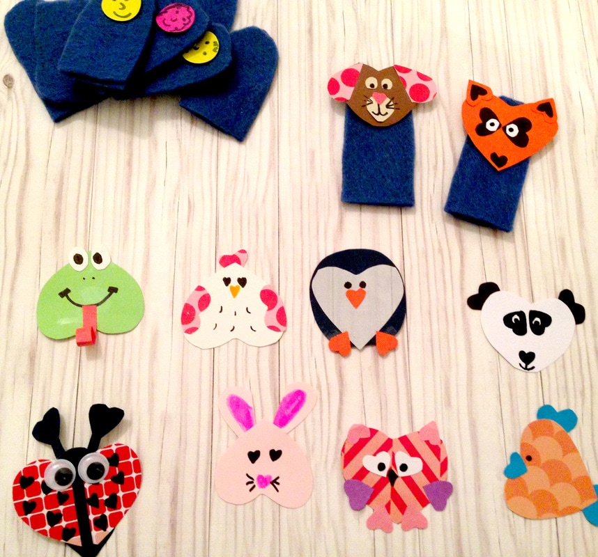 How to Make Animal Finger Puppets Out of Felt