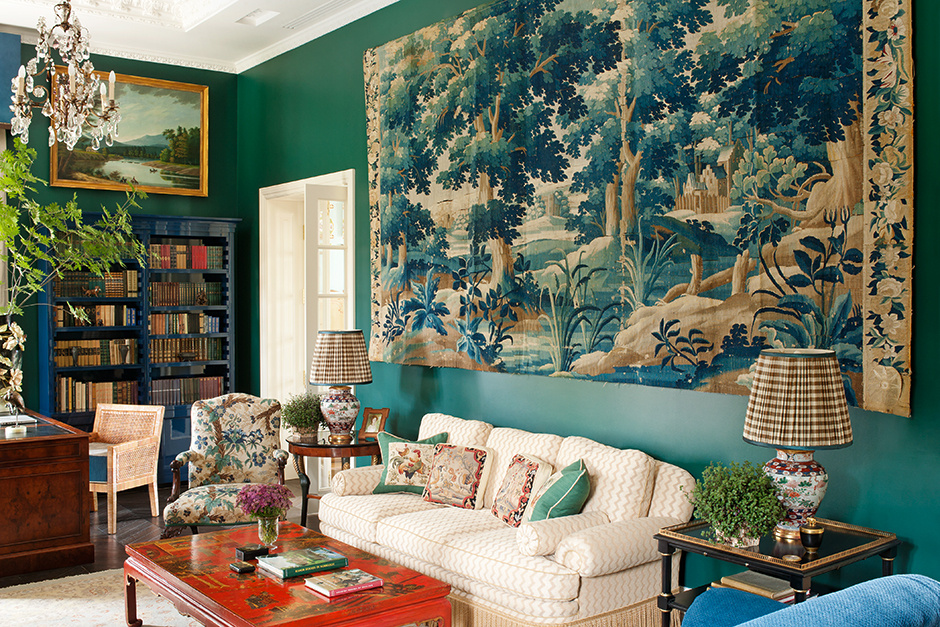 Интерьер в русском стиле Интерьер в русском стиле