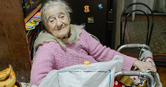 Holocaust Survivor in Ukraine