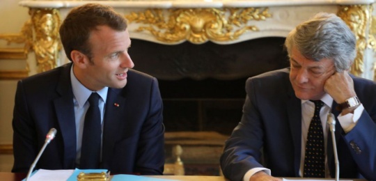 Emmanuel Macron et Jean-Louis Borloo