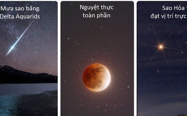 Đừng quên đêm nay: Ba hiện tượng thiên văn thú vị cùng hội ngộ