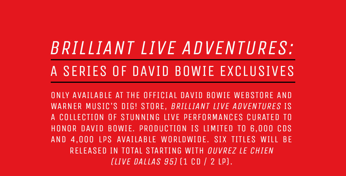David Bowie Brilliant Live Adventures 1995 1999 Page 6 Steve Hoffman Music Forums David Bowie Brilliant Live Adventures 1995 1999 Page 6 Steve Hoffman Music Forums